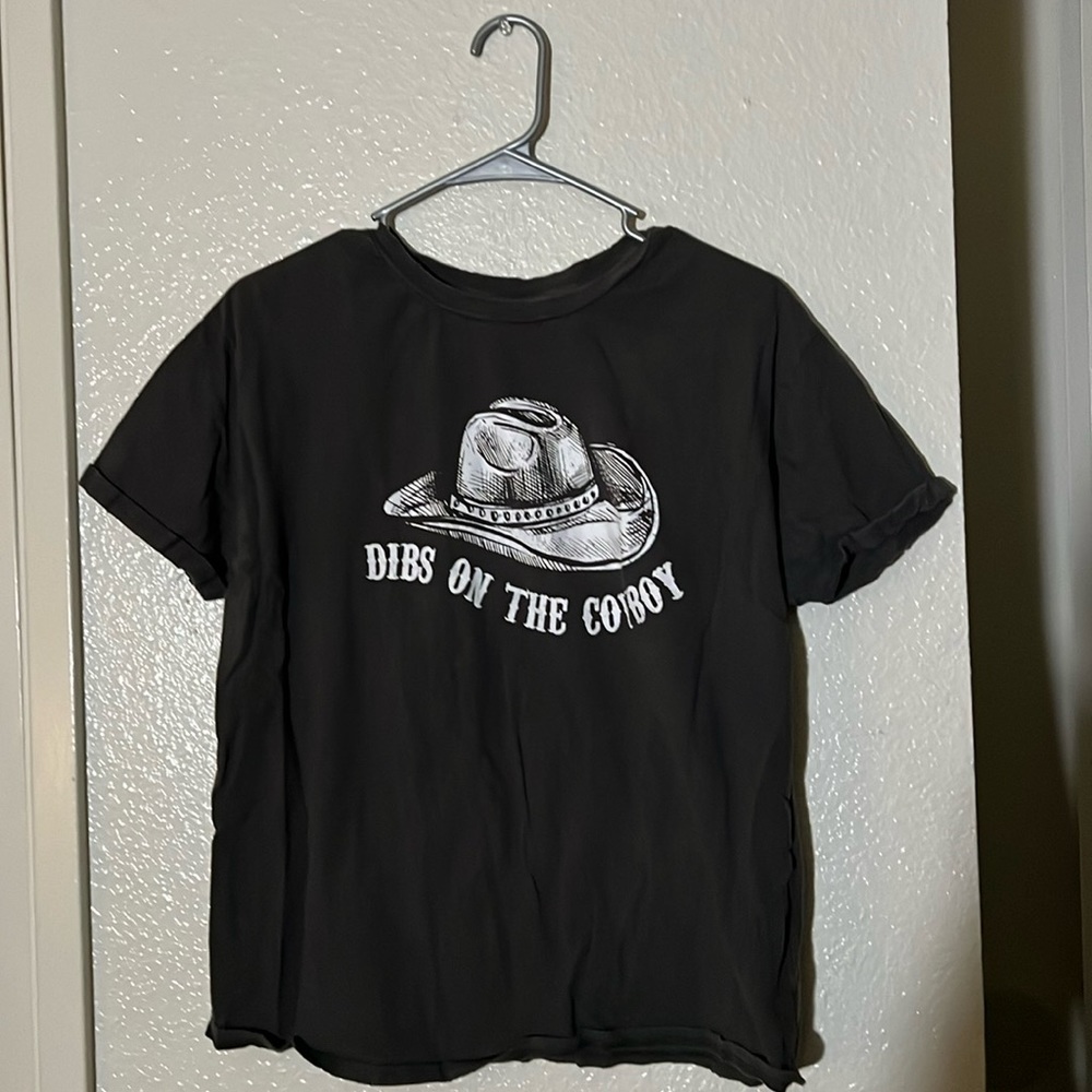Miss me tshirt crop top